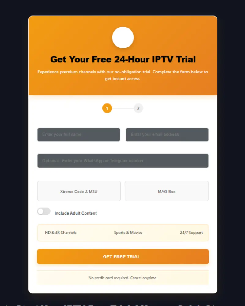24 Hours IPTV Free Trial cheap iptv