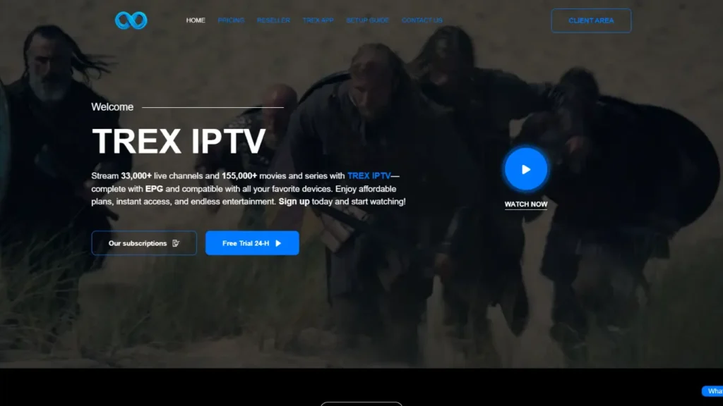Trex IPTV – 24 Hour Free Trial 1