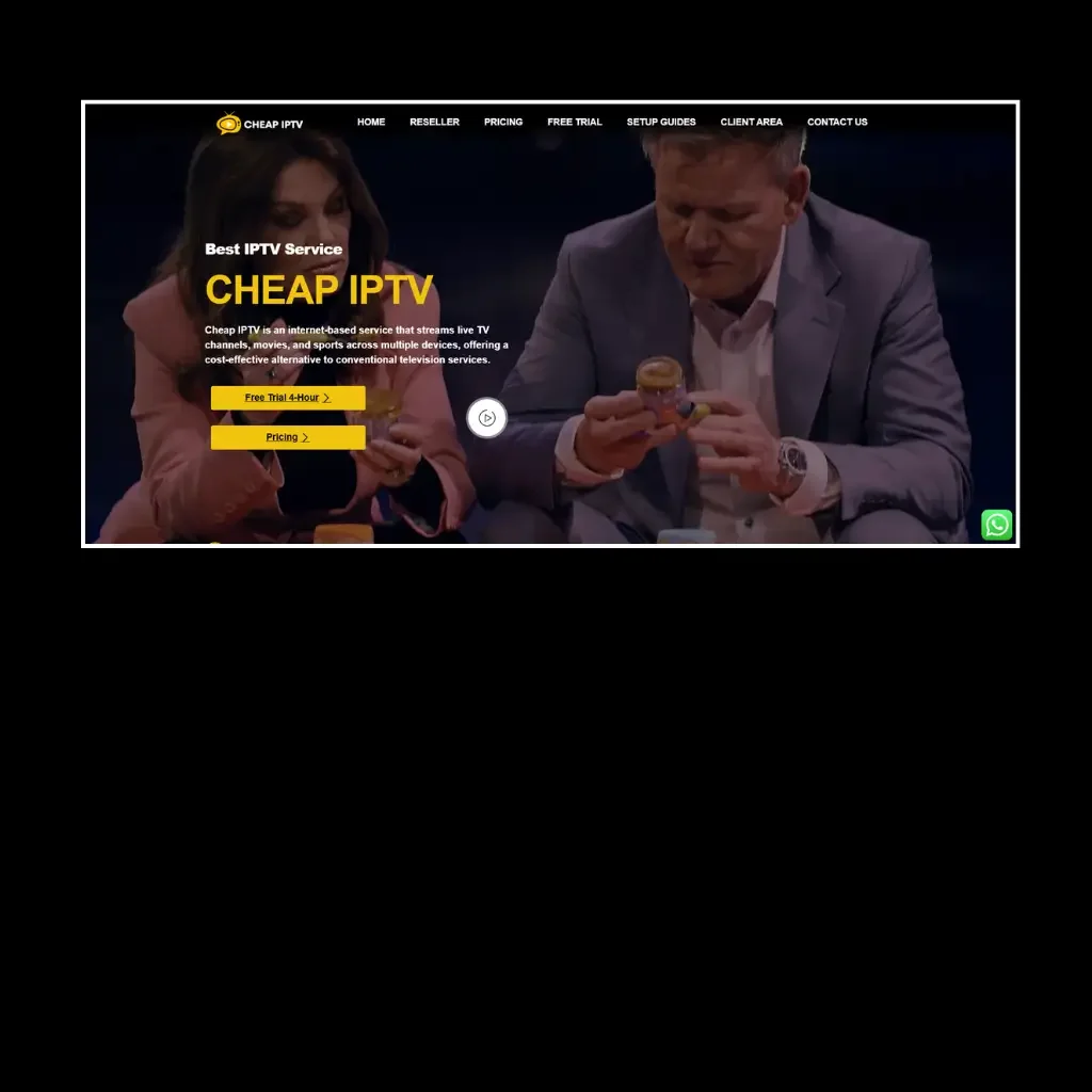 Cheap IPTV provider with iptv free trial