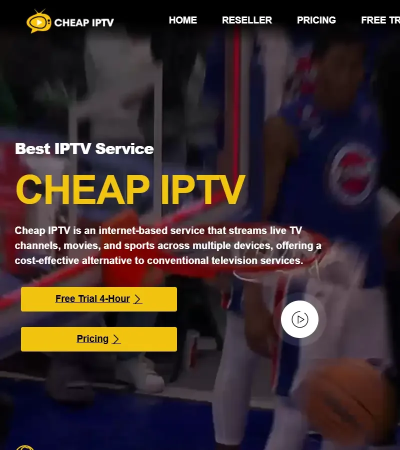 cheap iptv provider home page